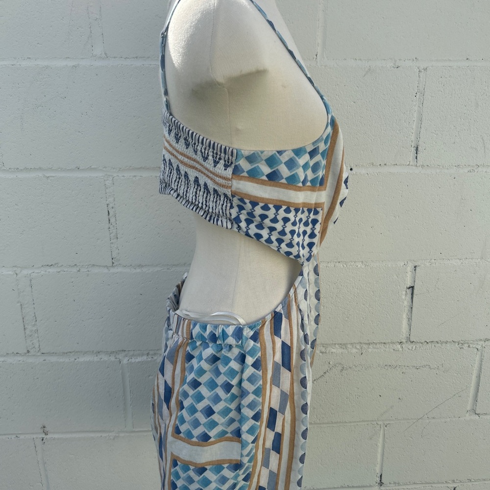 Stylish size Large Anthropologie Patterned Romper - Picture 4 of 5